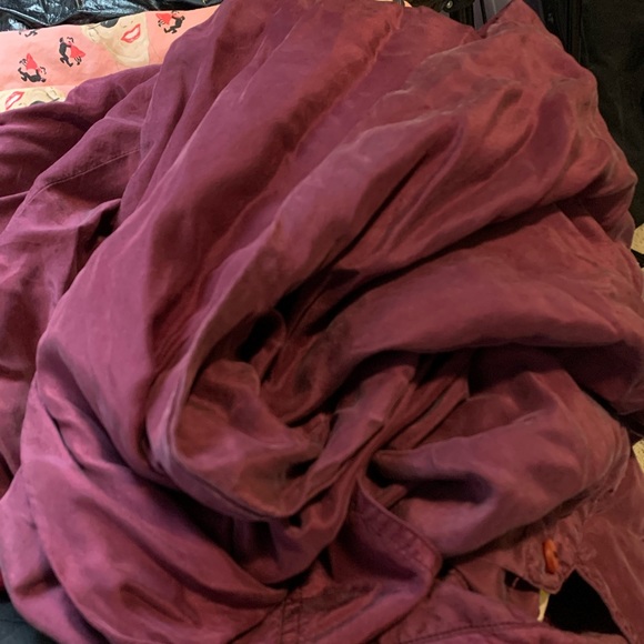 Vintage 80's Silk blouse by Creative Edge Large - Picture 4 of 7